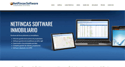 Desktop Screenshot of netfincasinmobiliaria.com